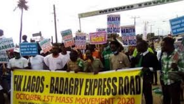 Police arrest “Fix Badagry-Lagos Road” protesters